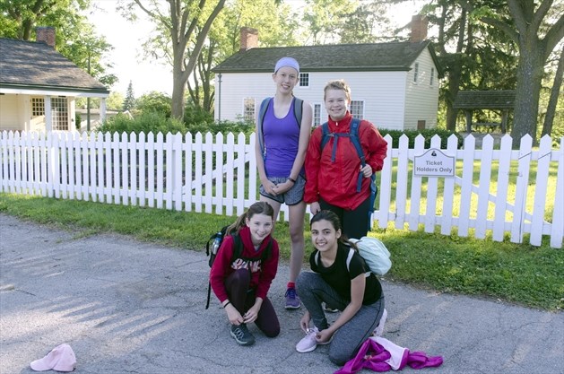 The 24th Guelph Pathfinders took part in the Laura Secord Walk this year.
